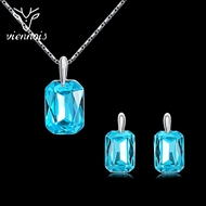 Picture of Classic Artificial Crystal Necklace and Earring Set with Fast Delivery