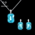 Picture of Classic Artificial Crystal Necklace and Earring Set with Fast Delivery