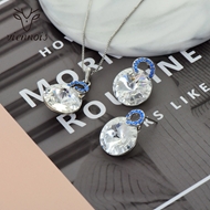 Picture of Fashionable Classic Artificial Crystal Necklace and Earring Set