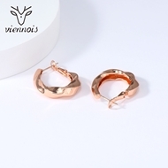 Picture of Copper or Brass Dubai Huggie Earrings at Unbeatable Price