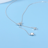 Picture of Staple Small White Pendant Necklace