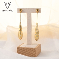 Picture of Eye-Catching Gold Plated Dubai Dangle Earrings with Member Discount