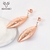 Picture of Trendy Gold Plated Dubai Dangle Earrings with No-Risk Refund