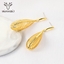 Show details for Impressive Gold Plated Medium Dangle Earrings with Low MOQ
