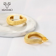 Picture of Dubai Gold Plated Dangle Earrings with Beautiful Craftmanship