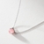 Picture of Sparkling Simple 925 Sterling Silver Pendant Necklace