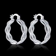 Picture of Latest Small Cubic Zirconia Small Hoop Earrings