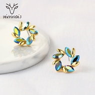 Picture of Pretty Artificial Crystal Zinc Alloy Stud Earrings