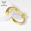 Show details for Good Medium Gold Plated Fashion Bangle