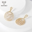 Show details for Copper or Brass Luxury Dangle Earrings with Full Guarantee