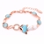 Picture of Trendy Rose Gold Plated Opal Bracelets