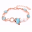 Show details for Trendy Rose Gold Plated Opal Bracelets