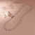 Picture of Good Artificial Pearl Platinum Plated Frame Chain