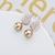 Picture of Great Cubic Zirconia Gold Plated Dangle Earrings