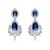 Picture of Trendy Platinum Plated Big Dangle Earrings with No-Risk Refund