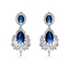 Show details for Trendy Platinum Plated Big Dangle Earrings with No-Risk Refund