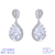 Picture of Amazing Medium White Dangle Earrings