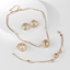 Show details for Hot Selling Gold Plated Small 4 Piece Jewelry Set from Top Designer