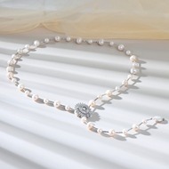 Picture of Nickel Free Platinum Plated Artificial Pearl Long Pendant From Reliable Factory