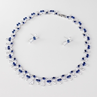 Show details for Copper or Brass Blue 2 Piece Jewelry Set with Unbeatable Quality Show details for Copper or Brass Blue 2 Piece Jewelry Set with Unbeatable Quality