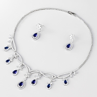 Show details for Good Cubic Zirconia Big 2 Piece Jewelry Set Show details for Good Cubic Zirconia Big 2 Piece Jewelry Set