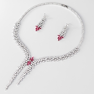 Show details for Luxury Cubic Zirconia 2 Piece Jewelry Set Online Only Show details for Luxury Cubic Zirconia 2 Piece Jewelry Set Online Only