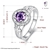 Picture of Recommended Purple Delicate Fashion Ring from Top Designer