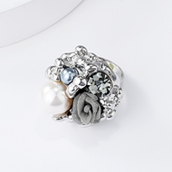 Picture of Simple And Elegant Zinc-Alloy Venetian Pearl Fashion Rings