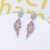 Picture of Irresistible Pink Cubic Zirconia Dangle Earrings Direct from Factory