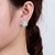 Picture of Nickel Free Platinum Plated Flowers & Plants Stud Earrings with No-Risk Refund