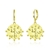 Picture of Staple Medium Gold Plated Dangle Earrings