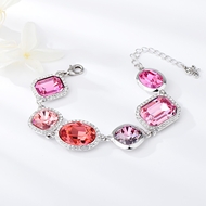 Show details for Zinc Alloy Swarovski Element Fashion Bracelet with Full Guarantee Show details for Zinc Alloy Swarovski Element Fashion Bracelet with Full Guarantee