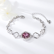 Show details for Platinum Plated Small Fashion Bracelet at Great Low Price