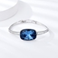 Show details for Brand New Blue Platinum Plated Fashion Bracelet with SGS/ISO Certification