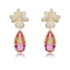 Show details for Cheap Gold Plated Cubic Zirconia Dangle Earrings From Reliable Factory