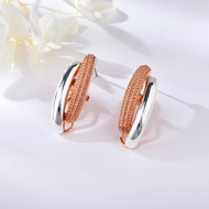 Picture of Brand New Multi-tone Plated Dubai Big Stud Earrings