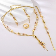 Show details for Irresistible Gold Plated Medium 4 Piece Jewelry Set Show details for Irresistible Gold Plated Medium 4 Piece Jewelry Set