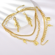 Picture of Zinc Alloy Gold Plated 3 Piece Jewelry Set from Certified Factory