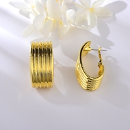 Picture of Most Popular Big Zinc Alloy Big Stud Earrings