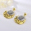Show details for Purchase Gold Plated Zinc Alloy Dangle Earrings Exclusive Online