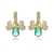 Picture of Amazing Big Gold Plated Dangle Earrings