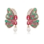 Show details for Impressive Colorful Gold Plated Dangle Earrings with Low MOQ