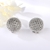 Picture of Dubai Platinum Plated Stud Earrings with Worldwide Shipping