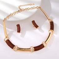 Show details for Shop Rose Gold Plated Zinc Alloy 2 Piece Jewelry Set with Fast Delivery Show details for Shop Rose Gold Plated Zinc Alloy 2 Piece Jewelry Set with Fast Delivery
