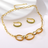 Show details for Funky Dubai Zinc Alloy 2 Piece Jewelry Set Show details for Funky Dubai Zinc Alloy 2 Piece Jewelry Set