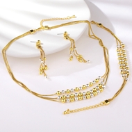 Show details for Staple Medium Dubai 3 Piece Jewelry Set Show details for Staple Medium Dubai 3 Piece Jewelry Set