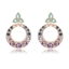Show details for Filigree Big Blue Dangle Earrings