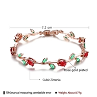 Picture of Shop Rose Gold Plated White Fashion Bracelet Best Price