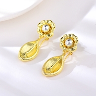 Picture of Famous Small White Dangle Earrings