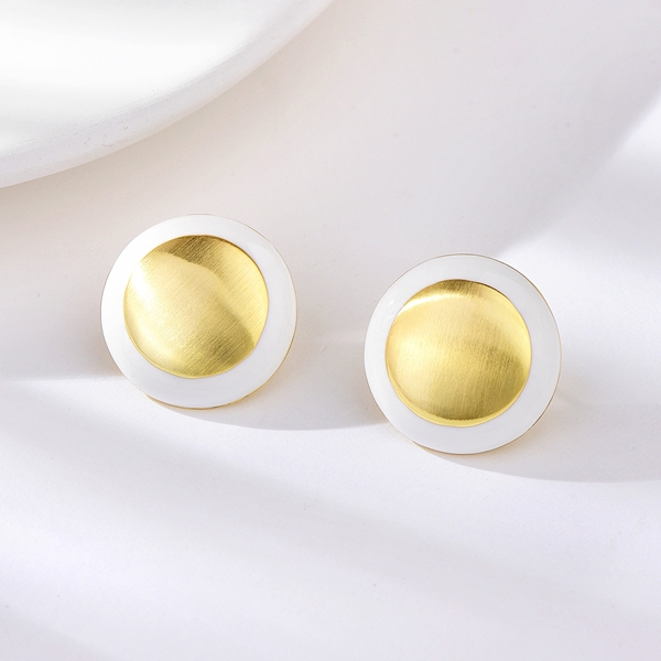 Picture of Zinc Alloy Gold Plated Stud Earrings at Great Low Price